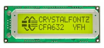 Serial Yellow-Green 16x2 Character LCD CFA632-YFH-KL Serial Yellow-Green 16x2 Character LCD CFA632-YFH-KL