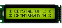 Yellow Sunlight Readable 16x2 Character LCD CFAH1602O-YYH-ET Yellow Sunlight Readable 16x2 Character LCD CFAH1602O-YYH-ET