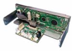 SCAB (System Cooling Accessory Board) shown connected to an advanced USB LCD module from the CFA635 series with the optional drive bay bracket. SCAB (System Cooling Accessory Board) shown connected to an advanced USB LCD module from the CFA635 series with the optional drive bay bracket.