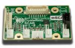 SCAB (System Cooling Accessory Board) for the advanced USB LCD modules CFA631 series and CFA635 series – top perspective view. SCAB (System Cooling Accessory Board) for the advanced USB LCD modules CFA631 series and CFA635 series – top perspective view.