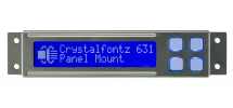 Panel Mount 20x2 Character USB LCD CFA631P-TMF-KU Panel Mount 20x2 Character USB LCD CFA631P-TMF-KU
