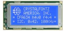 Blue 20x4 Serial RS-232 Character LCD CFA634-TMI-KS Blue 20x4 Serial RS-232 Character LCD CFA634-TMI-KS