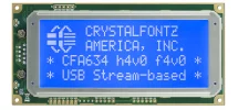 20x4 Character USB Display Module CFA634-TMI-KU 20x4 Character USB Display Module CFA634-TMI-KU