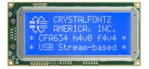 20x4 Character USB Display Module CFA634-TMI-KU 20x4 Character USB Display Module CFA634-TMI-KU