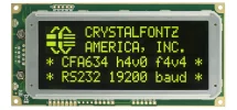 20x4 Character Serial RS-232 LCD CFA634-YDI-KS 20x4 Character Serial RS-232 LCD CFA634-YDI-KS