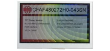 480x272 4.3" TFT Display Module CFAF480272H0-043SN 480x272 4.3" TFT Display Module CFAF480272H0-043SN