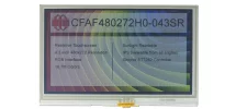 480x272 Resistive Touchscreen TFT Display CFAF480272H0-043SR 480x272 Resistive Touchscreen TFT Display CFAF480272H0-043SR