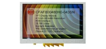 800x480 4.3" TFT Display Module CFAF800480H0-043SN 800x480 4.3" TFT Display Module CFAF800480H0-043SN