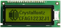 122x32 Graphic LCD Display (3.3V) CFAG12232J1-YYH-TJ 122x32 Graphic LCD Display (3.3V) CFAG12232J1-YYH-TJ
