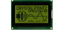 Green 128x64 2.4 inch Graphic LCD CFAG12864B-YYH-V Green 128x64 2.4 inch Graphic LCD CFAG12864B-YYH-V