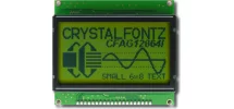 128x64 Black on Green Graphic LCD CFAG12864I-YYH-TN 128x64 Black on Green Graphic LCD CFAG12864I-YYH-TN