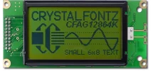 Sunlight Readable 128x64 Graphic LCD CFAG12864K-YYH-TN Sunlight Readable 128x64 Graphic LCD CFAG12864K-YYH-TN