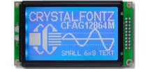 White on Blue 128x64 Parallel Graphic LCD CFAG12864M-TMI-TN White on Blue 128x64 Parallel Graphic LCD CFAG12864M-TMI-TN
