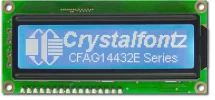 White on blue 144x32 Graphic LCD CFAG14432E-TMI-TT White on blue 144x32 Graphic LCD CFAG14432E-TMI-TT
