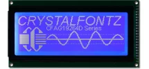 Blue Monochrome 192x64 Graphic LCD CFAG19264D-TMI-VN Blue Monochrome 192x64 Graphic LCD CFAG19264D-TMI-VN
