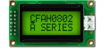 Yellow-Green 8x2 Character Module CFAH0802A-GGH-JT Yellow-Green 8x2 Character Module CFAH0802A-GGH-JT