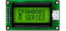 8x2 Sunlight Readable Character LCD CFAH0802A-YYH-JT 8x2 Sunlight Readable Character LCD CFAH0802A-YYH-JT