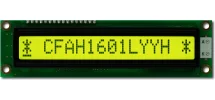 16x1 Sunlight Readable Character LCD CFAH1601L-YYH-ET 16x1 Sunlight Readable Character LCD CFAH1601L-YYH-ET