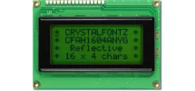 Reflective 16x4 Character LCD CFAH1604A-NYG-JT Reflective 16x4 Character LCD CFAH1604A-NYG-JT