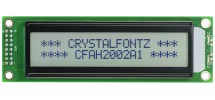 20x2 Character Dark on Gray LCD CFAH2002A1-TFH-JT 20x2 Character Dark on Gray LCD CFAH2002A1-TFH-JT