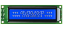 20x2 Character LCD White on Blue CFAH2002A1-TMI-JT 20x2 Character LCD White on Blue CFAH2002A1-TMI-JT