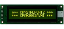 20x2 Character LCD Yellow on Green CFAH2002A-YMI-JTV 20x2 Character LCD Yellow on Green CFAH2002A-YMI-JTV