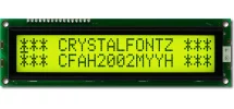 Dark on Yellow 20x2 Character LCD CFAH2002M-YYH-ET Dark on Yellow 20x2 Character LCD CFAH2002M-YYH-ET