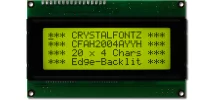 Standard 20x4 Character LCD CFAH2004A-YYH-JTE Standard 20x4 Character LCD CFAH2004A-YYH-JTE