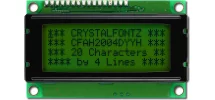 20x4 Character Dark on Green LCD CFAH2004D-YYH-ET 20x4 Character Dark on Green LCD CFAH2004D-YYH-ET