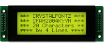 20x4 Yellow-Green Character Module CFAH2004K-YYH-JP 20x4 Yellow-Green Character Module CFAH2004K-YYH-JP