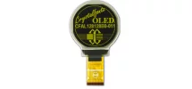 128x128 Round OLED display - Yellow CFAL128128B0-011Y 128x128 Round OLED display - Yellow CFAL128128B0-011Y