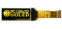 Small 128x32 Graphic OLED Display CFAL12832C0-091B-Y Small 128x32 Graphic OLED Display CFAL12832C0-091B-Y