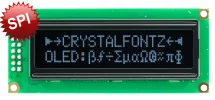 SPI 16x2 White Character OLED CFAL1602C-PW SPI 16x2 White Character OLED CFAL1602C-PW