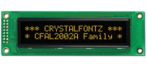 20x2 Parallel Character OLED CFAL2002A-Y 20x2 Parallel Character OLED CFAL2002A-Y