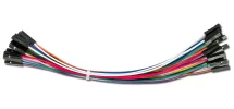 6-inch Female to Female Jumper Wires WR-JMP-Y40 6-inch Female to Female Jumper Wires WR-JMP-Y40