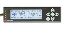 20x4 USB LCD Display in Steel Enclosure Black on Gray XES635BK-TFK-KU 20x4 USB LCD Display in Steel Enclosure Black on Gray XES635BK-TFK-KU