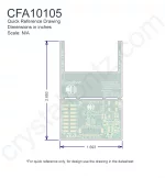 CFA10105 Mechanical Drawing CFA10105 Mechanical Drawing