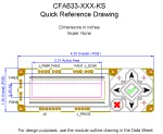 CFA633RDIKS Mechanical Drawing CFA633RDIKS Mechanical Drawing