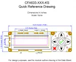 CFA633YYHKS Mechanical Drawing CFA633YYHKS Mechanical Drawing