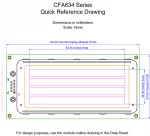 CFA634YDIKL Mechanical Drawing CFA634YDIKL Mechanical Drawing
