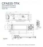 CFA835TFK Mechanical Drawing CFA835TFK Mechanical Drawing