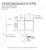 CFAF240240A3013TN Mechanical Drawing CFAF240240A3013TN Mechanical Drawing