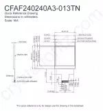 CFAF240240A3013TN Mechanical Drawing CFAF240240A3013TN Mechanical Drawing