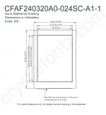 CFAF240320A0024SCA11 Mechanical Drawing CFAF240320A0024SCA11 Mechanical Drawing