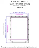 CFAF240320D032T Mechanical Drawing CFAF240320D032T Mechanical Drawing