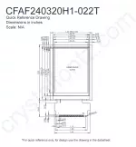 CFAF240320H1022T Mechanical Drawing CFAF240320H1022T Mechanical Drawing