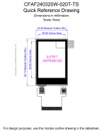 CFAF240320W020TTS Mechanical Drawing CFAF240320W020TTS Mechanical Drawing