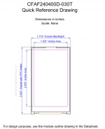 CFAF240400D030T Mechanical Drawing CFAF240400D030T Mechanical Drawing