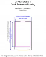 CFAF240400DT Mechanical Drawing CFAF240400DT Mechanical Drawing