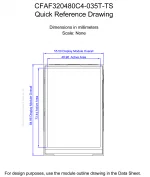 CFAF320480C4035TTS Mechanical Drawing CFAF320480C4035TTS Mechanical Drawing